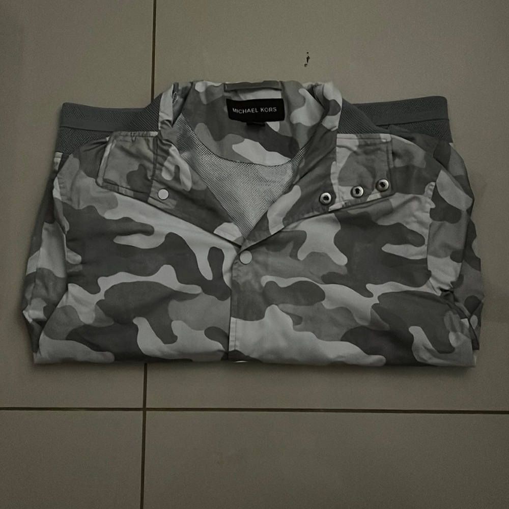 Michael Kors Camo Harrington Jacket